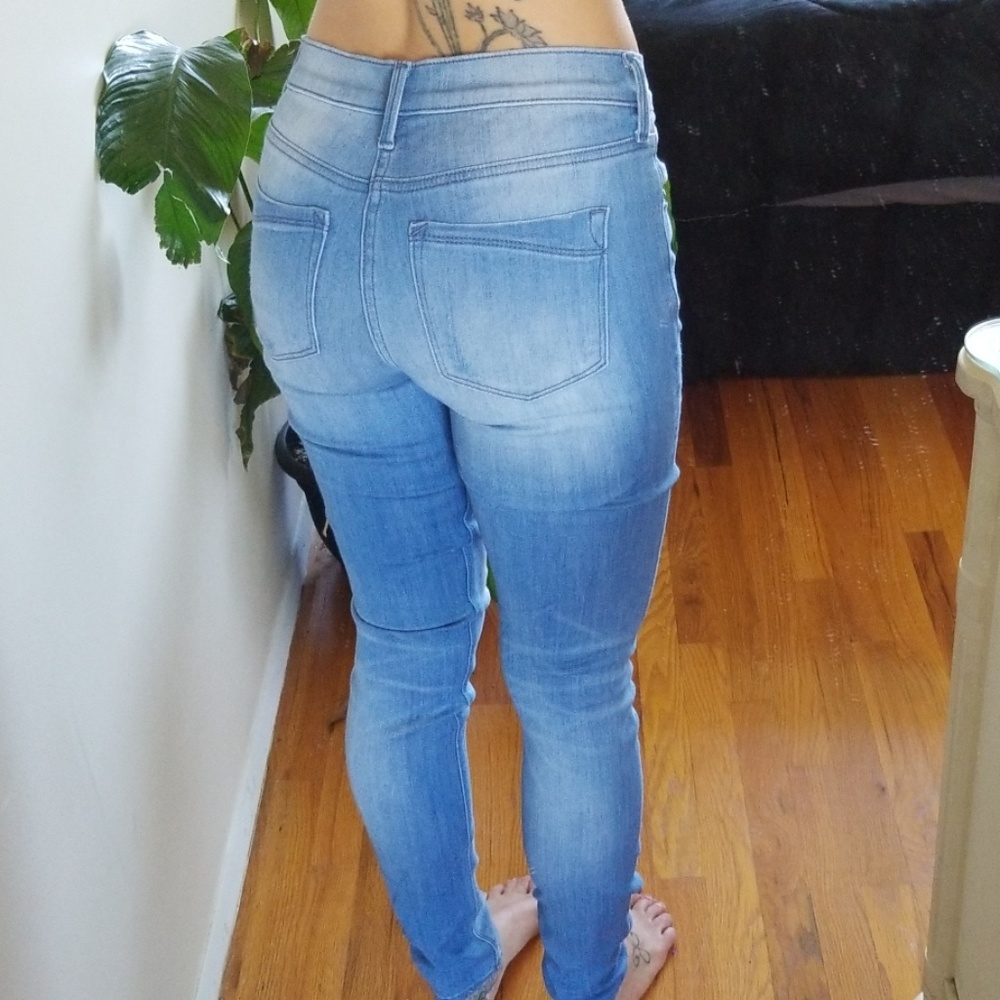 Express mid rise legging jean